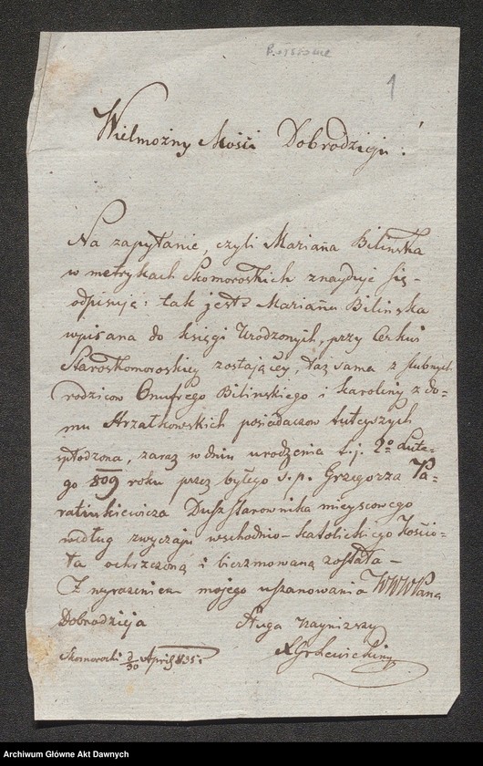 image.from.unit.number "Parafia: różne. Dekanat: różne. [Akta różnych urzędów parafialnych na terenie archidiecezji lwowskiej]."