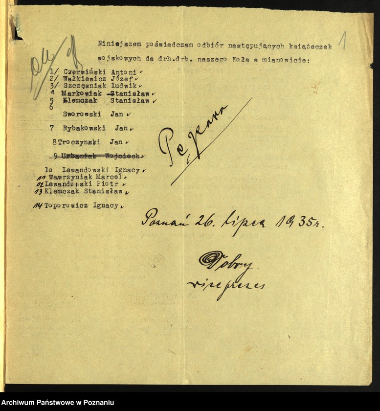 Obraz 4 z jednostki "Pępowo, powiat Gostyń - akta koła."