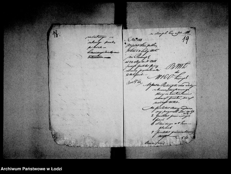 Obraz 16 z jednostki "Akta tyczące się komissoriów w rozmaitych zdarzeniach"