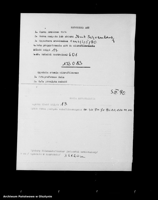 image.from.unit.number "Schriften zur Sasche der Schönberger Gutsherrschaft contra den Frei-Schulzen S. Nickel in Sommrau wegen Nichtgestellung einer Wollfuhre nach Königsberg"