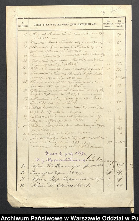 image.from.unit.number "O urządzaniu chłopów byłej rządowej własności Złotoryja i folwarku Złotoryja, wchodzących w skład byłej ekonomi Brok, gm.Orło"