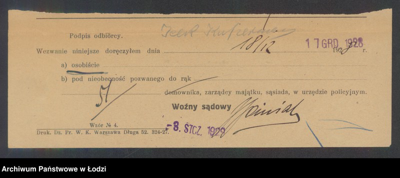 Obraz 3 z jednostki "Icek Kuperman – sprzedaż bitego drobiu"