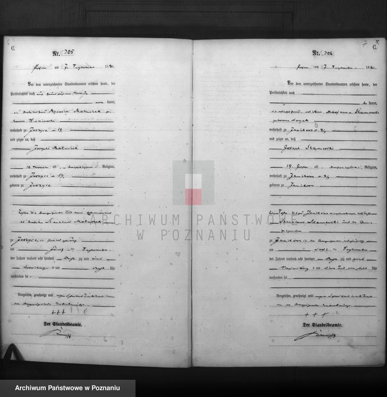 Obraz 5 z jednostki "Księga zgonów t. II"