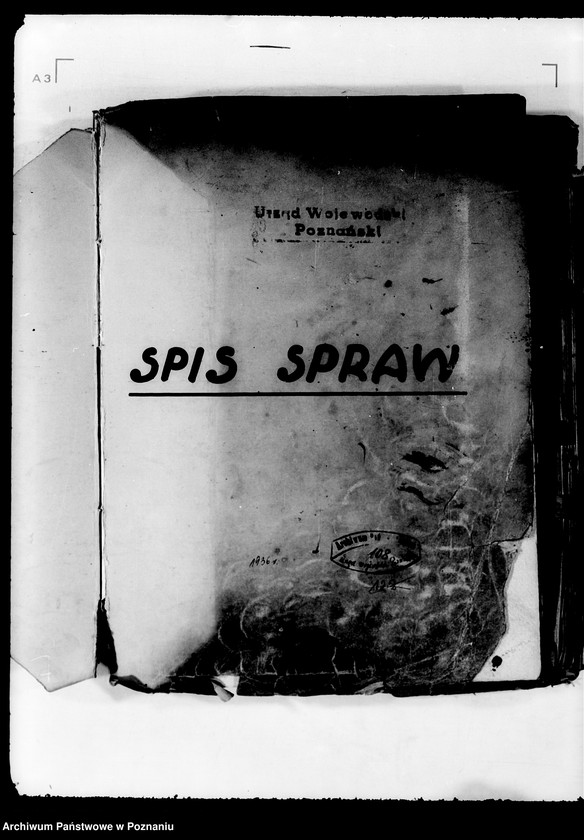 Obraz 4 z jednostki "Spisy spraw /Wydziału Rolnictwa i Reform Rolnych/"