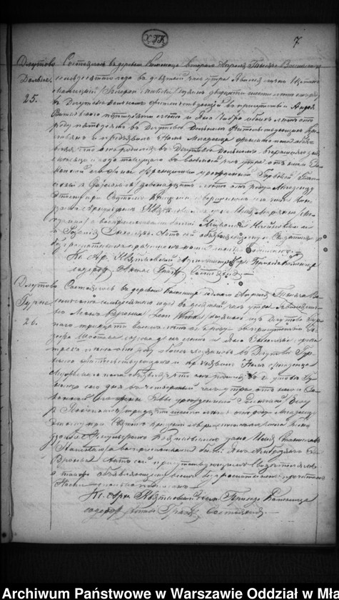 image.from.unit.number "Akta urodzeń, małżeństw, zgonów"