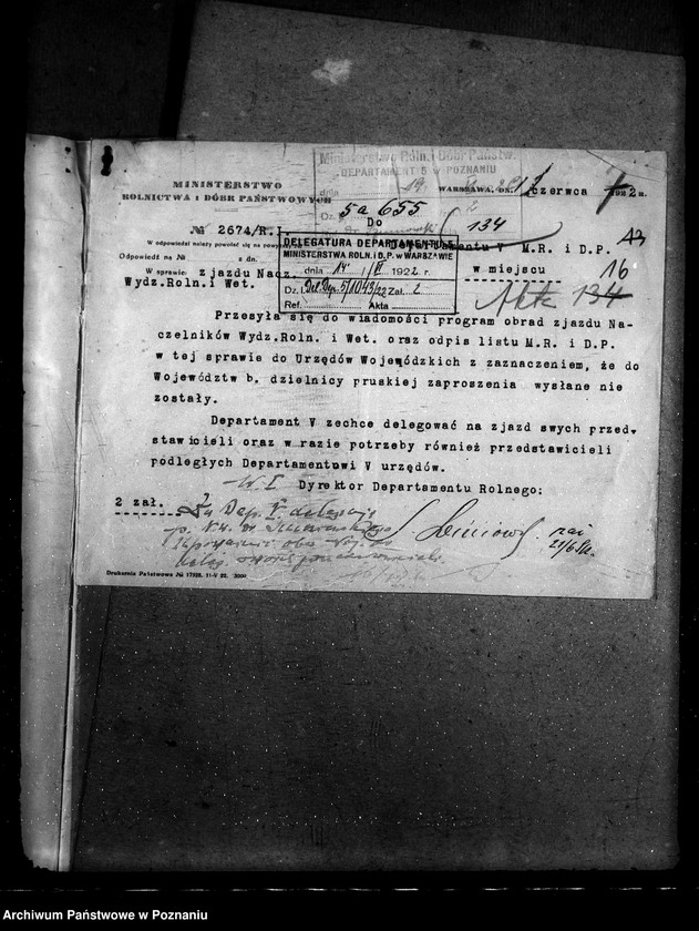 Obraz 20 z jednostki "Sprawy szczegółowo-administracyjne Zaproszenia na zebrania"