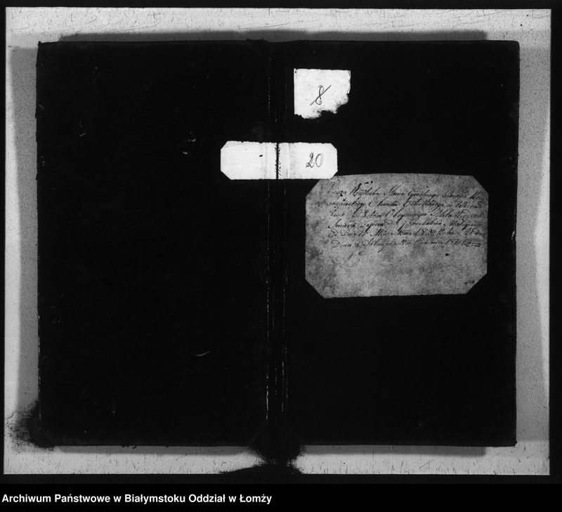 Obraz 2 z jednostki "Księga urodzeń, małżeństw i zgonów"