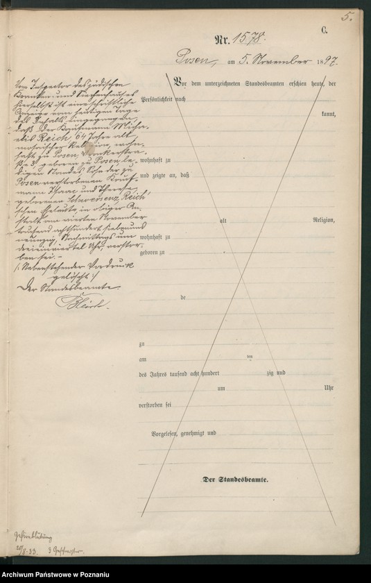 Obraz 8 z jednostki "Księga zgonów t. IV"