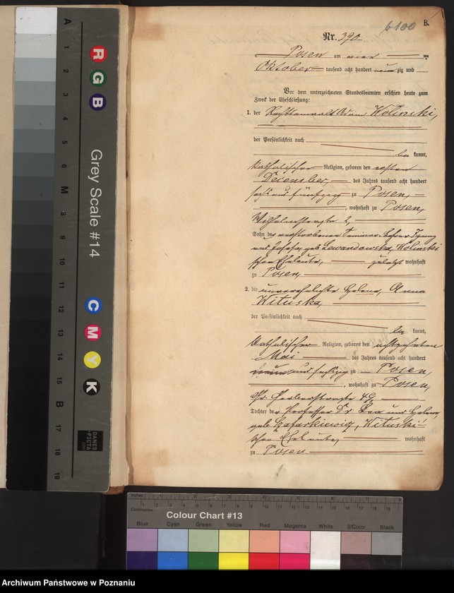 Obraz 4 z jednostki "Księga małżeństw t. III"