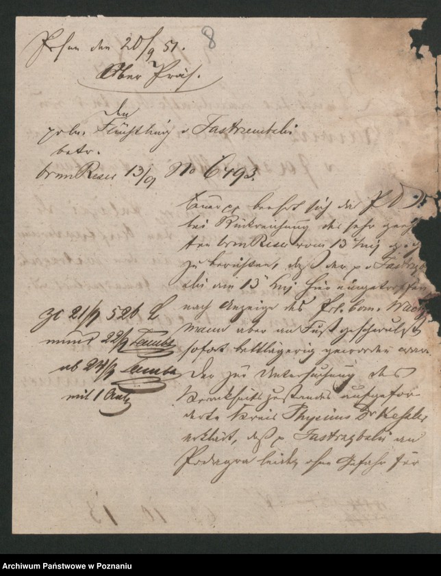 Obraz 13 z jednostki "A. betr. Johann von Jastrzębski, Geistlicher"