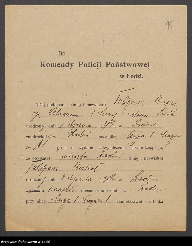 Obraz 17 z jednostki "Nadanie obywatelstwa Nr 18-757, 1-55"