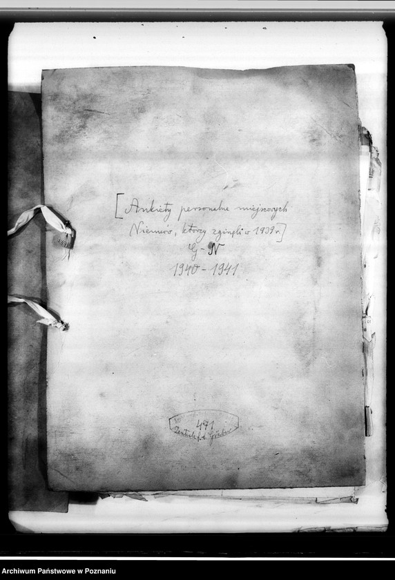 Obraz 4 z jednostki "Ankiety personalne miejscowych Niemców, którzy zginęli w 1939 roku G - N"