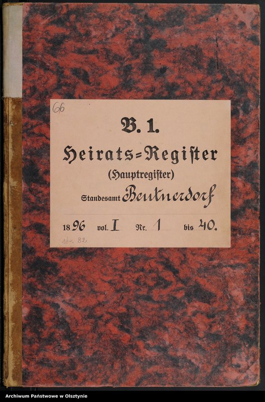 image.from.unit.number "Heiraths-Haupt-Register Nr 1 - 40"