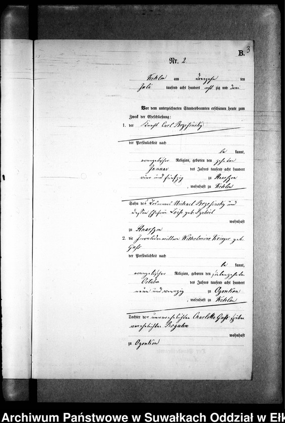 image.from.unit.number "Heiraths-Neben-Register des Preussischen Standes-Amtes Kehlen Kreis Angerburg"