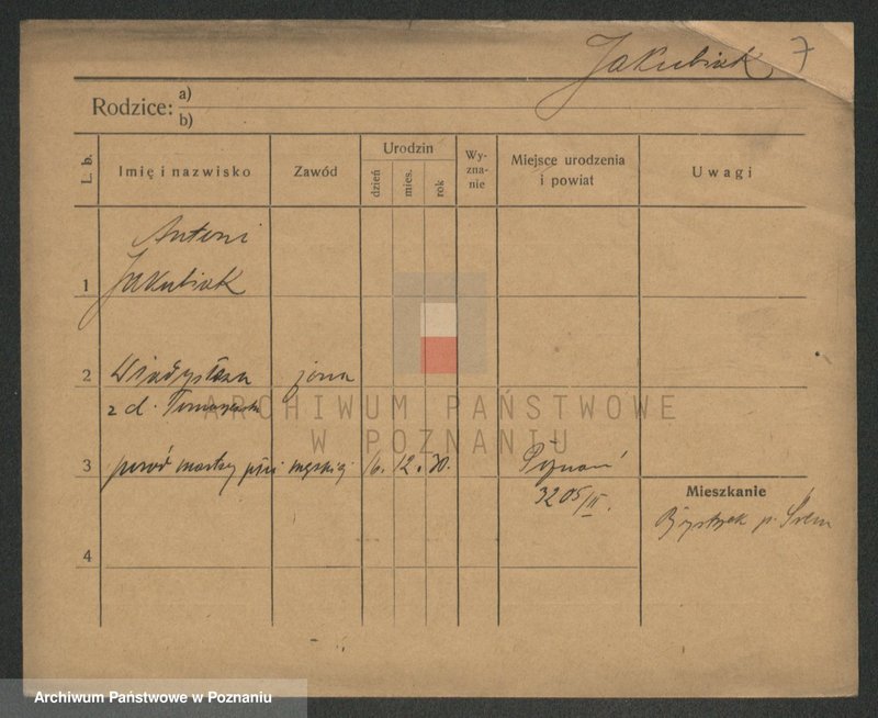 Obraz 7 z jednostki "Jakubiak - Jakubowicz"