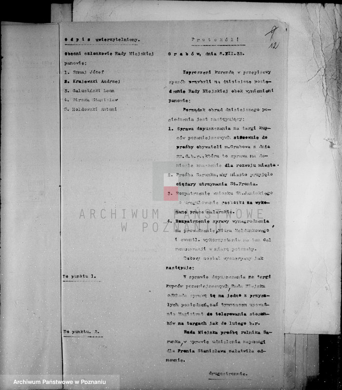 Obraz 16 z jednostki "Miasto Gostyń administracja"