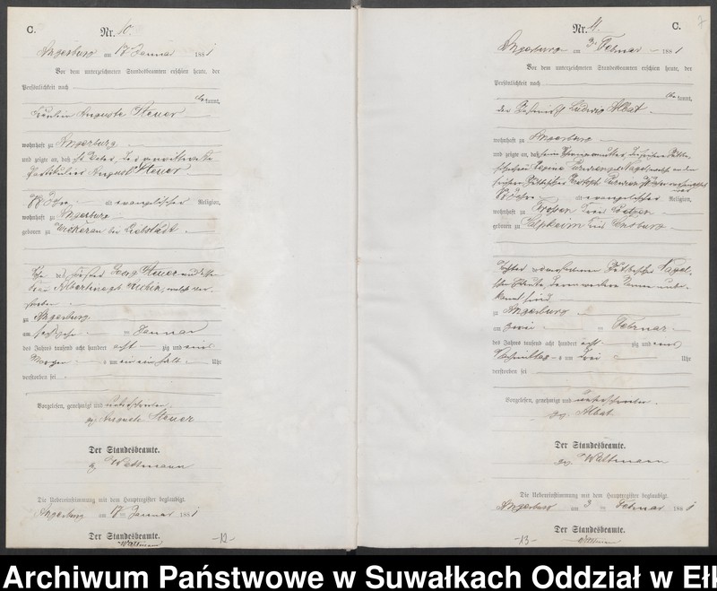image.from.unit.number "Sterbe-Neben-Register des Preussischen Standes-Amtes Angerburg Kreis Angerburg"
