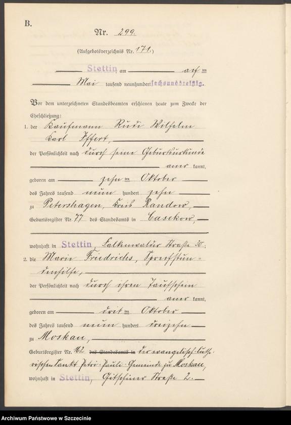 image.from.unit.number "Heiratsregister"