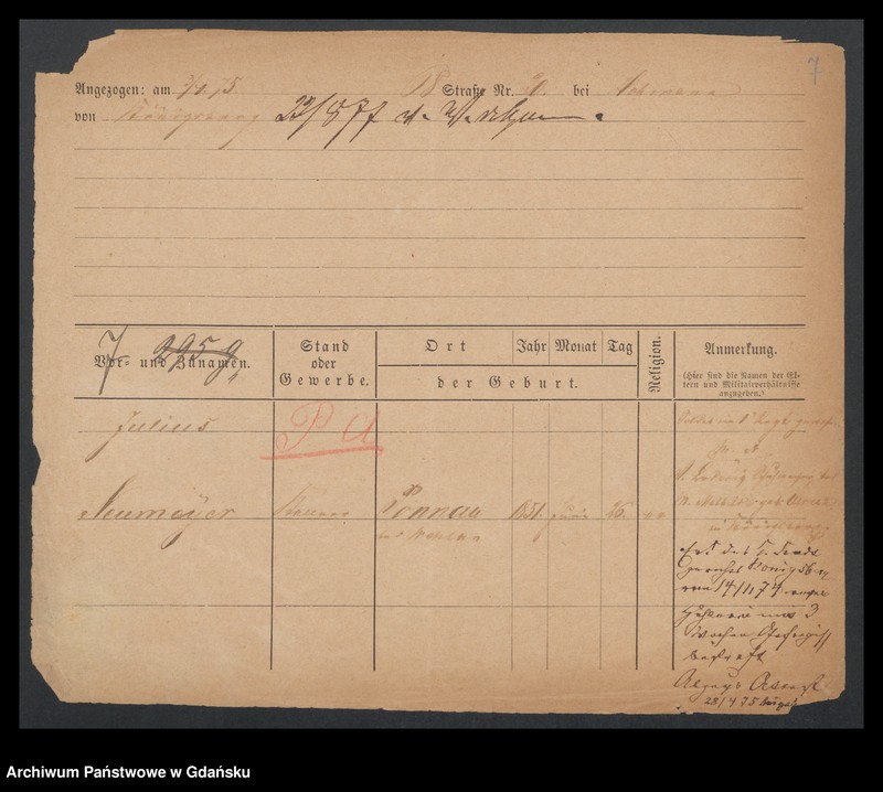 image.from.unit.number "Karty meldunkowe: Neumark - Nickel Jacob"