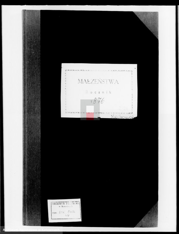 image.from.unit.number "Księga małżeństw za rok 1876 [nr 1 - 67]"