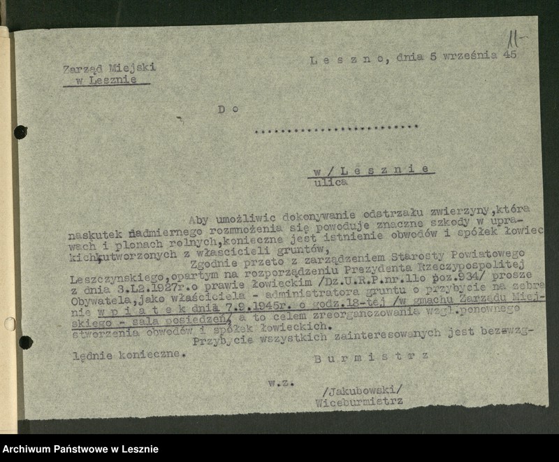 Obraz 13 z jednostki "[Obwody i spółki łowieckie]"