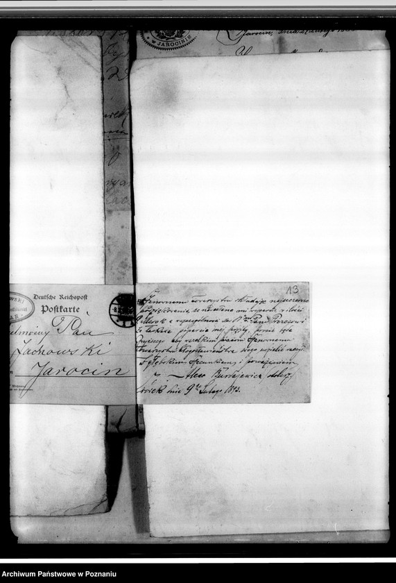 Obraz 15 z jednostki "Korespondencja, podania o przyjęcie na członków, sprawy finansowe, odezwy"