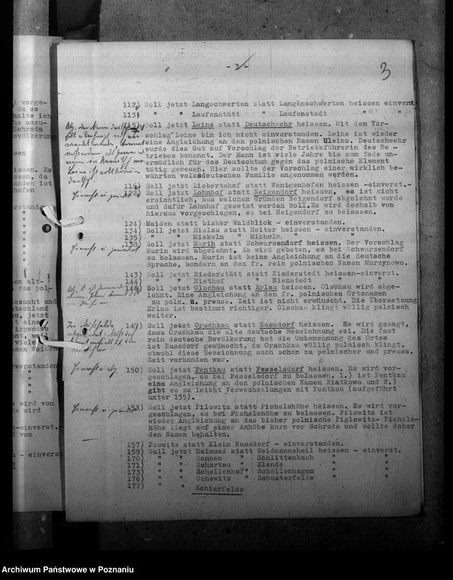 Obraz 7 z jednostki "Ortsnamenänderung - Kreis Schroda (Środa)"