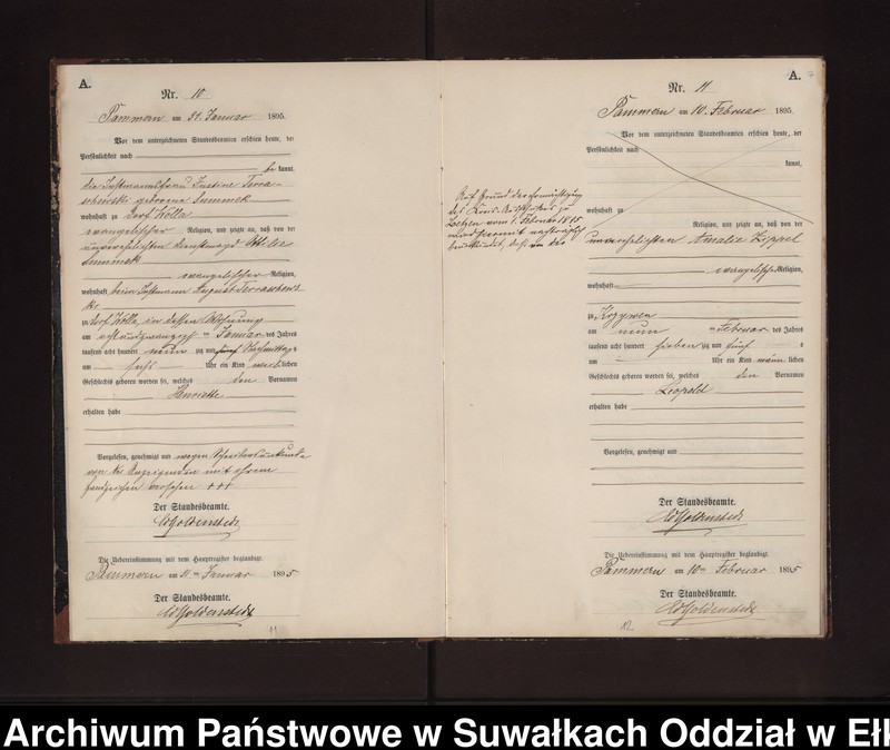 image.from.unit.number "Geburts-Neben-Register des Preussischen Standes-Amtes Neuhoff Kreis Loetzen"