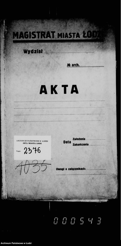 Obraz 4 z jednostki "O gorodskoj rospisi na 1895 g."