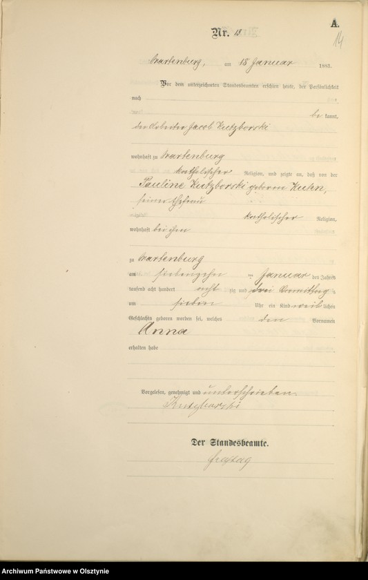 image.from.unit.number "Geburts-Haupt-Register Nr 1 - 254"