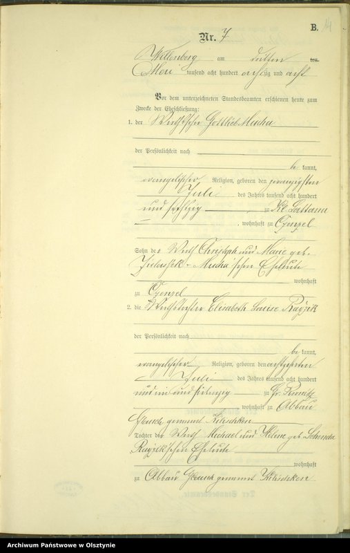 image.from.unit.number "Heiraths-Neben-Register Nr 1 - 39"