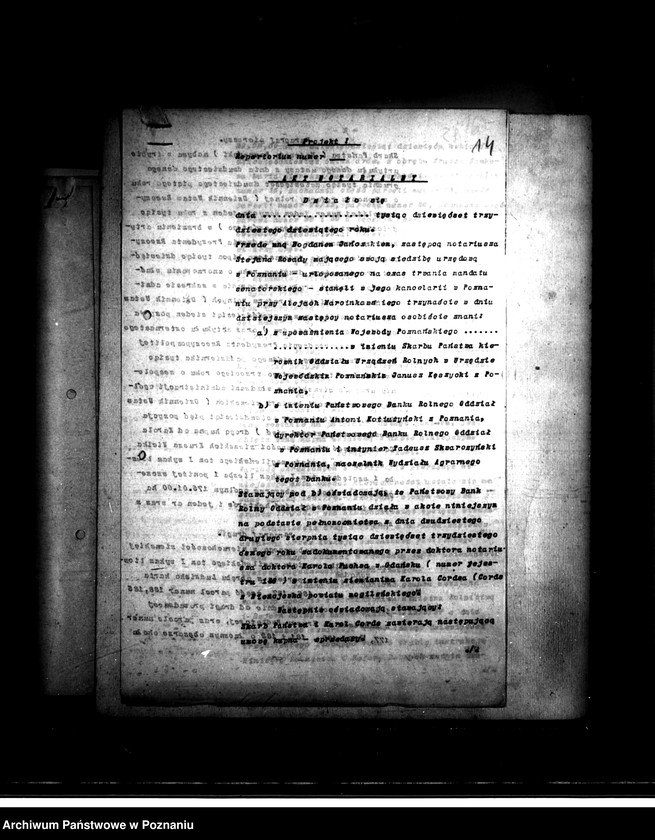 Obraz 17 z jednostki "Majątek Krusza Wielka bI Niemojewko nabycie nieruchomości w trybie art. 8 ustawy o wykonaniu reformy rolnej"