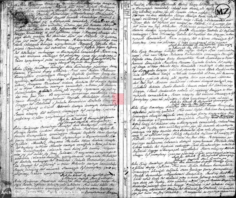 image.from.unit.number "Akta Cywilne Urodzonych Gminy Krasnopolskiey od R.1810 1 Maja do Roku 1811 1 Maja."