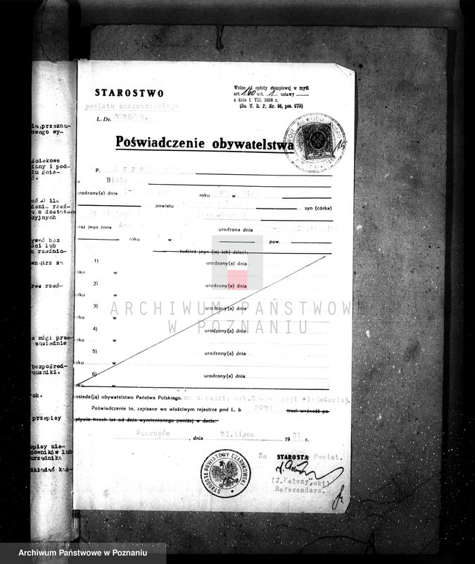 Obraz 19 z jednostki "Zatwierdzenie projektu urządzenia zakładu przemysłowego rzeźni nr 525 Leona Krycha w Białej pow. Czarnków"