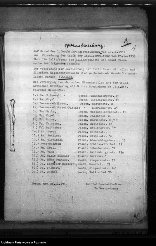 Obraz 5 z jednostki "Różne zarządzenia i korespondencja w sprawach gospodarczych"