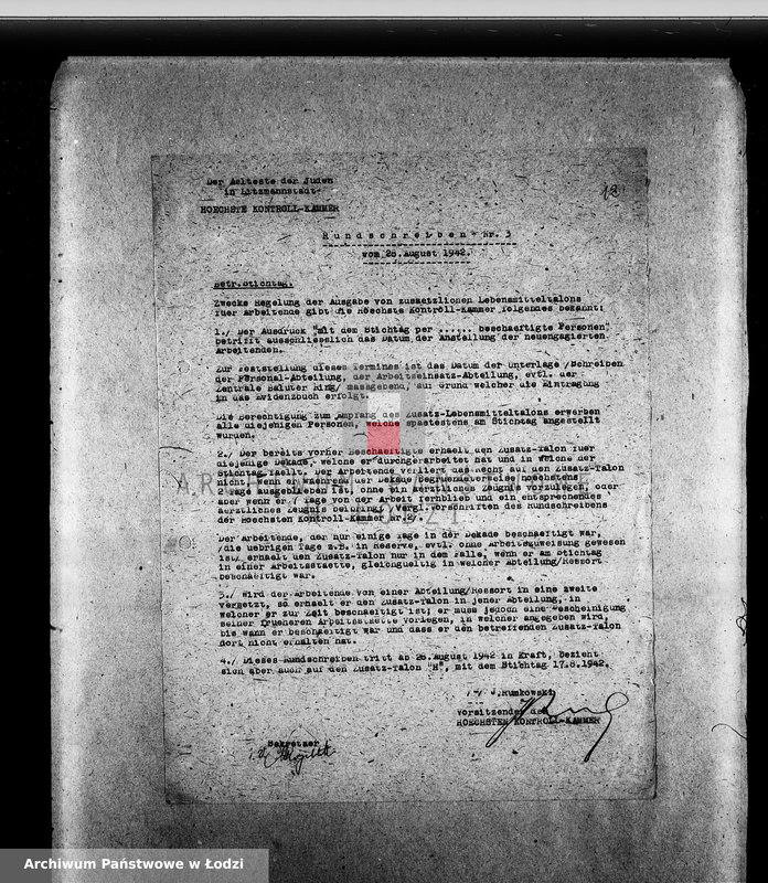 Obraz 16 z jednostki "[Okólniki wydane przez Najwyższą Izbę Kontroli]"