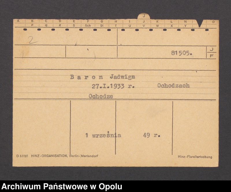 Obraz 4 z jednostki "[Brzezina Franz, Makowtschütz]"