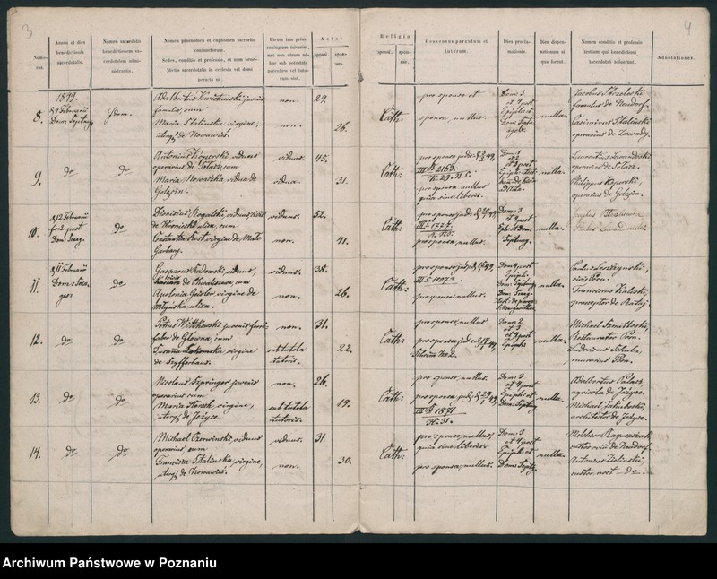 Obraz 4 z jednostki "Księga małżeństw"