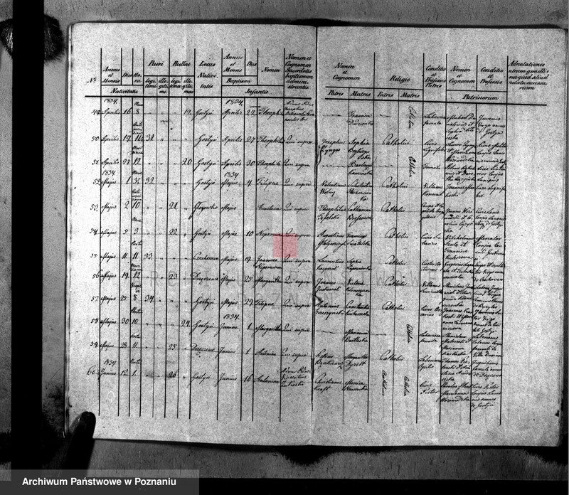 Obraz 7 z jednostki "Liber baptisatorum, copulatorum, mortuorum"