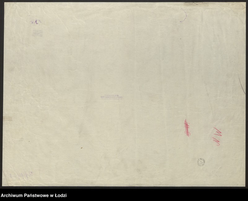 Obraz 2 z jednostki "Plan m. Łodzi 1:2000, odbitka. Sekcja NW121"