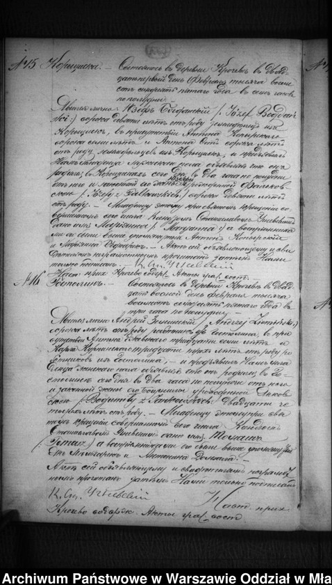 image.from.unit.number "Akta urodzeń, małżeństw, zgonów"