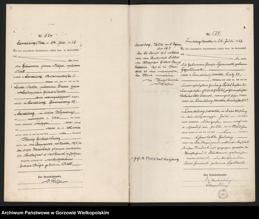 Obraz 12 z jednostki "Geburts Register t. 2 (517-961)"