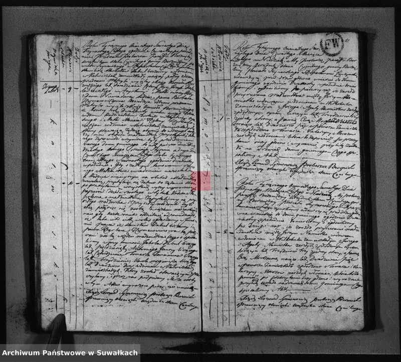 image.from.unit.number "Akta Małżeństwa Stanu Cywilnego Gminy Berznickiey z roku 1816"
