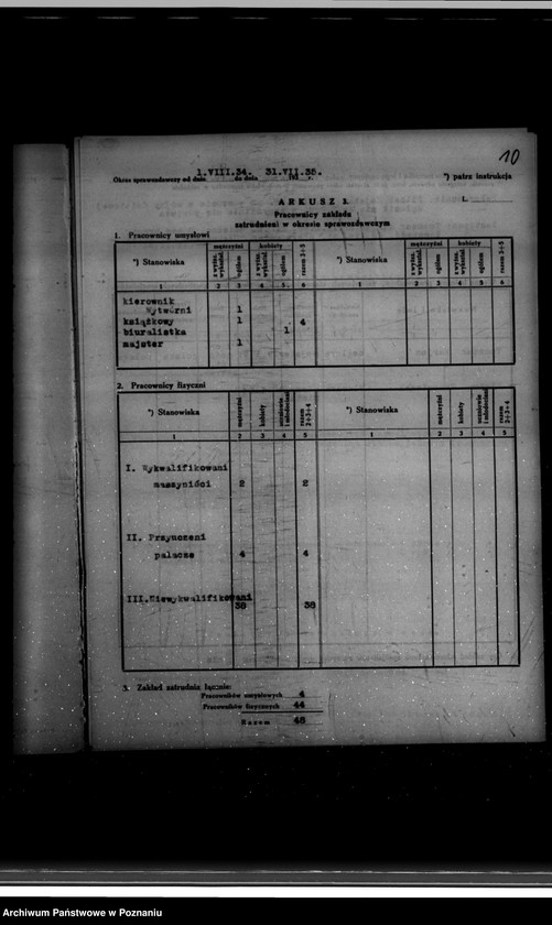 Obraz 14 z jednostki "Kwestionariusz Przemysłu Ziemniaczanego Lubań-Wronki S.A. Cegielnia w Stawie /powiat wrzesiński/"