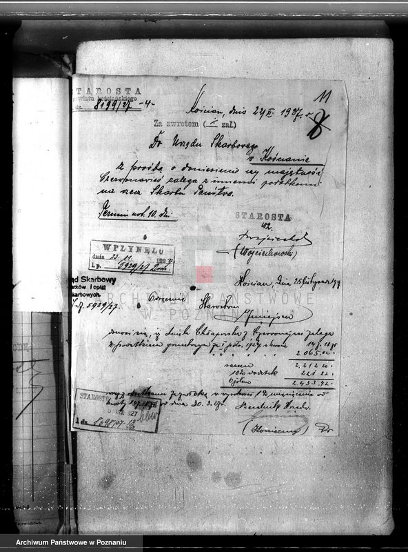 Obraz 15 z jednostki "Nadzór nad gospodarką w lasach majętności Czerwona-Wieś powiat kościański"