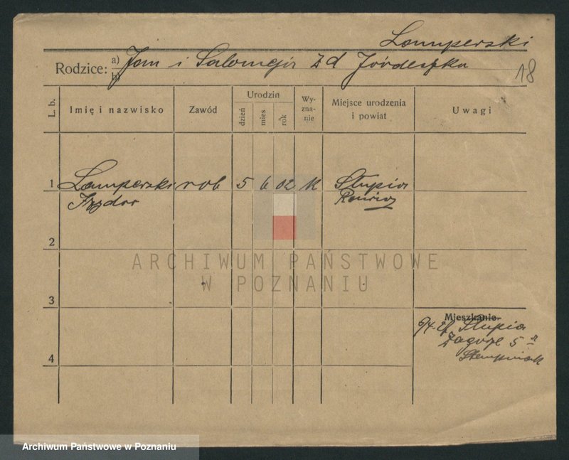 Obraz 18 z jednostki "Lamperski - Langberg"