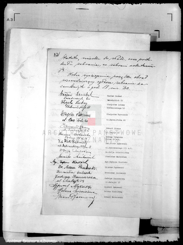 Obraz 17 z jednostki "/Poznańskie Towarzystwo Kursów Ogrodniczych w Poznaniu/"