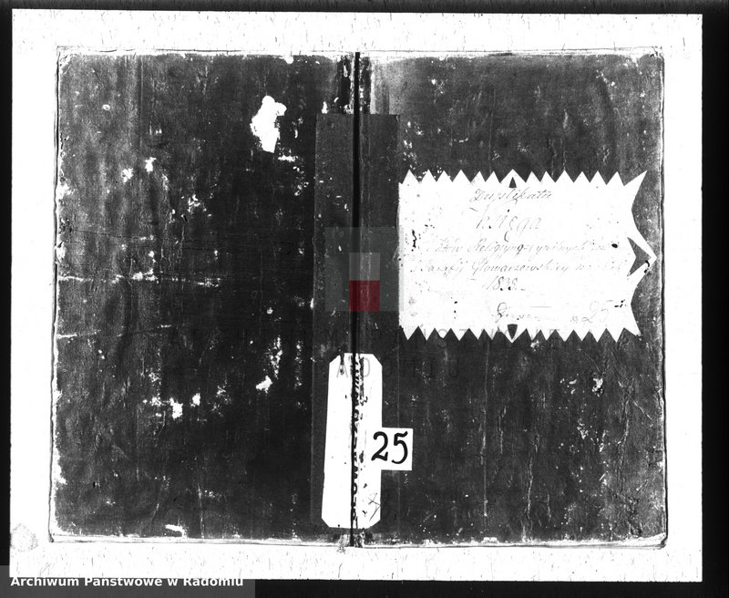 image.from.unit.number "Księga duplikatu aktów religijno-cywilnych parafii Głowaczewskiey na rok 1835"