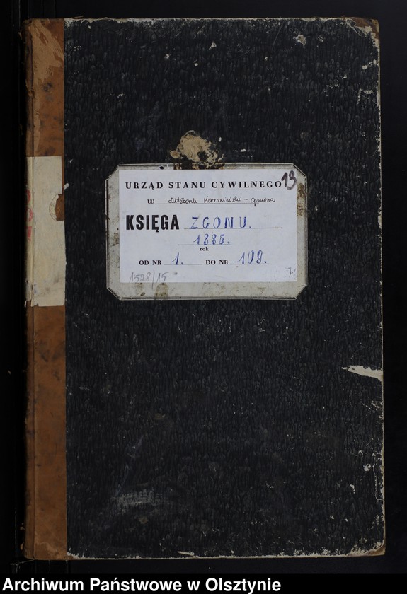 image.from.unit.number "Sterbe-Neben-Register Nr 1 - 109"