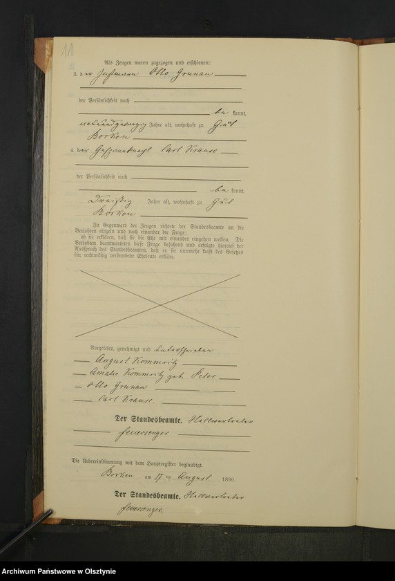 image.from.unit.number "Heiraths-Neben-Register Nr 1 - 11"